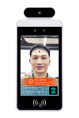Oprogramowanie do rozpoznawania twarzy biometrycznego Pass Management RK3399 sześciordzeniowe