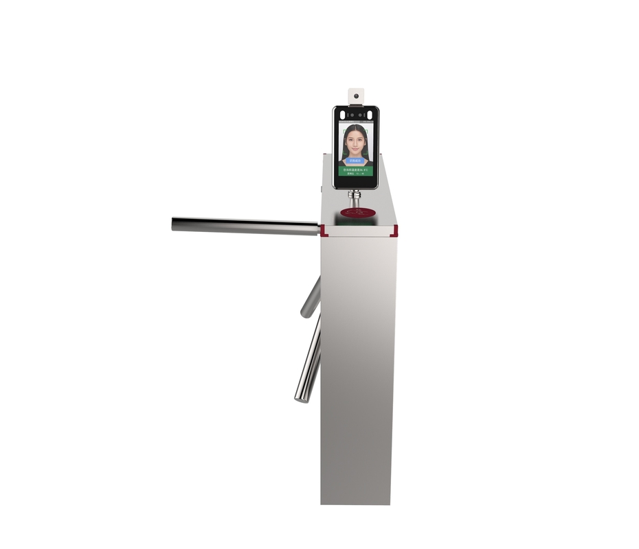 Automatyczny skaner termiczny do rozpoznawania twarzy SUS304 Bramka obrotowa statywu z certyfikatem ISO